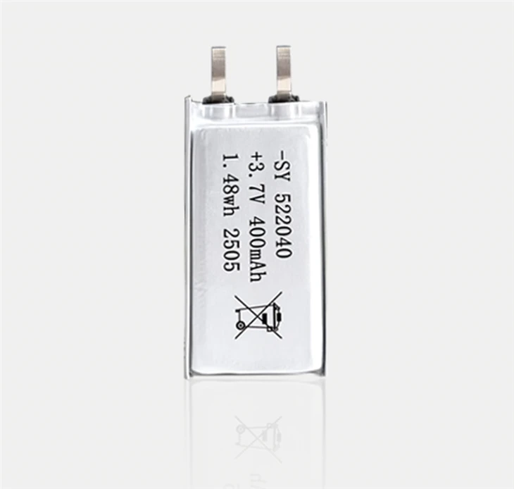 400mah پولیمر لتیم آئن بیٹری